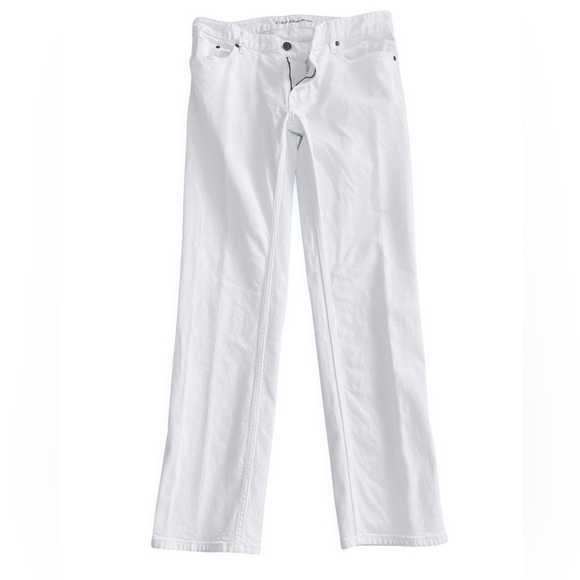 Calvin Klein Slim Straight Jeans White Denim Jeans Straight Leg Jeans 30 x 32 - Picture 2 of 8